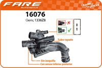 FARE SA 16076 - Termostato, refrigerante