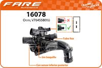 FARE SA 16078 - Termostato, refrigerante