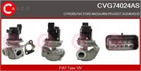 Alfa e-Parts AF07676 - Válvula EGR, control de gases de escape