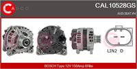 BOSCH 1986A01043 - Alternador