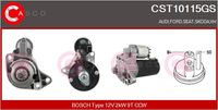 BOSCH 1986S00809 - Motor de arranque