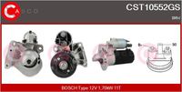 BOSCH 1986S00836 - Motor de arranque