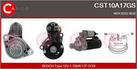 BOSCH 1986S00868 - Motor de arranque