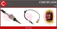 BOSCH 0986259214 - Sensor, temp. gas escape