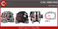 BOSCH 0986084760 - Alternador