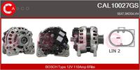 BOSCH 0986084760 - Alternador