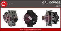 BOSCH 0986086080 - Código de motor: CZPB<br>año construcción desde: 12/2017<br>Restricción de fabricante: VALEO<br>Tensión [V]: 14<br>Corriente de carga alternador [A]: 140<br>Tipo de sujeción: sujeción directa<br>Modelo de alternador: excl. bomba vacío<br>Sentido de giro: Sentido de giro a la derecha (horario)<br>extensión de reparación recomendada: correas trapezial, poli V<br>