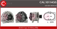 BOSCH 1986A01549 - Código de motor: AEX<br>año construcción hasta: 12/1997<br>Restricción de fabricante: Bosch<br>Equipamiento de vehículo: para vehículos sin dirección asistida<br>Código de motor: APQ<br>año construcción hasta: 06/2003<br>Equipamiento de vehículo: para vehículos sin dirección asistida<br>Tensión [V]: 14<br>Corriente de carga alternador [A]: 70<br>Tipo de sujeción: Brazo oscilante doble<br>Modelo de alternador: excl. bomba vacío<br>Distancia de polea a alternador [mm]: 39,5<br>Sentido de giro: Sentido de giro a la derecha (horario)<br>Poleas: con polea múltiple<br>Número de canales: 6<br>poleas - Ø [mm]: 48<br>Pinza: B+(M8)<br>ID del modelo de conector: 23<br>Longitud [mm]: 185<br>extensión de reparación recomendada: correas trapezial, poli V<br>