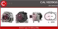 BOSCH 1986A00782 - Alternador