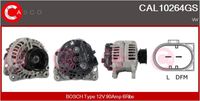 BOSCH 1986A00780 - Alternador