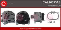 BOSCH 1986A00905 - Equipamiento de vehículo: para vehículos sin sistema Start&Stop<br>Tensión [V]: 12<br>Corriente de carga alternador [A]: 140<br>Tipo de sujeción: Brazo oscilante doble<br>Modelo de alternador: excl. bomba vacío<br>Distancia de polea a alternador [mm]: 39,6<br>Sentido de giro: Sentido de giro a la derecha (horario)<br>Poleas: con polea de rueda libre<br>Número de canales: 6<br>poleas - Ø [mm]: 56,2<br>Pinza: B+(M8)<br>ID del modelo de conector: 61<br>Longitud [mm]: 201<br>extensión de reparación recomendada: correas trapezial, poli V<br>