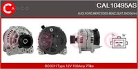 BOSCH 1986A00940 - año construcción desde: 05/2000<br>Tensión [V]: 12<br>Corriente de carga alternador [A]: 140<br>Tipo de sujeción: Brazo oscilante doble<br>Modelo de alternador: excl. bomba vacío<br>Distancia de polea a alternador [mm]: 39,6<br>Sentido de giro: Sentido de giro a la derecha (horario)<br>Poleas: con polea de rueda libre<br>Número de canales: 6<br>poleas - Ø [mm]: 56,2<br>Pinza: B+(M8)<br>ID del modelo de conector: 61<br>Longitud [mm]: 201<br>extensión de reparación recomendada: correas trapezial, poli V<br>