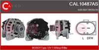 BOSCH 1986A00902 - Tensión [V]: 14<br>Corriente de carga alternador [A]: 110<br>Tipo de sujeción: Brazo oscilante doble<br>Modelo de alternador: excl. bomba vacío<br>Distancia de polea a alternador [mm]: 39,5<br>Sentido de giro: Sentido de giro a la derecha (horario)<br>Poleas: con polea de rueda libre<br>Número de canales: 6<br>poleas - Ø [mm]: 56<br>Pinza: B1+(M8)<br>Pinza: L<br>Pinza: DFM<br>ID del modelo de conector: PL61<br>Longitud [mm]: 192<br>extensión de reparación recomendada: correas trapezial, poli V<br>