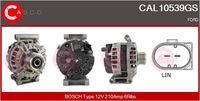 BOSCH 1986A00682 - Código de motor: CYF5<br>Código de motor: CYFG<br>año construcción desde: 01/2014<br>Tensión [V]: 14<br>Corriente de carga alternador [A]: 210<br>Tipo de sujeción: sujeción directa<br>Modelo de alternador: excl. bomba vacío<br>Distancia de polea a alternador [mm]: 43,6<br>Sentido de giro: Sentido de giro a la derecha (horario)<br>Poleas: con polea de rueda libre<br>Número de canales: 6<br>poleas - Ø [mm]: 58,7<br>Pinza: B+(M8)<br>ID del modelo de conector: 174<br>Longitud [mm]: 187<br>extensión de reparación recomendada: correas trapezial, poli V<br>