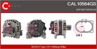 BOSCH 1986A01371 - Alternador