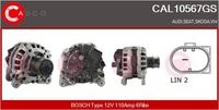 BOSCH 1986A01507 - Alternador