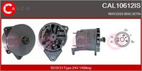 BOSCH 1986A01060 - Código de motor: OM 457.956 LA<br>Tensión [V]: 24<br>Corriente de carga alternador [A]: 100<br>Tipo de sujeción: Brazo oscilante doble<br>Modelo de alternador: excl. bomba vacío<br>Sentido de giro: Sentido de giro a la derecha (horario)<br>Poleas: sin polea<br>Pinza: B+(M8)<br>ID del modelo de conector: 82<br>Longitud [mm]: 194<br>extensión de reparación recomendada: correas trapezial, poli V<br>