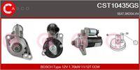 BOSCH 1986S00870 - Equipamiento de vehículo: para vehículos sin sistema Start&Stop<br>Tensión [V]: 12<br>Potencia nominal [kW]: 1,7<br>Cantidad de agujeros de fijación: 3<br>Número de dientes: 11<br>Pinza: 30,50<br>Diámetro de brida [mm]: 76,2<br>Sentido de giro: Sentido de giro a la izquierda (antihorario)<br>Posición básica piñón [mm]: 52,4<br>Modelo motor arranque: autoexpelente<br>Diámetro de orificio [mm]: 12,5<br>Diámetro de orificio 2 [mm]: 12,5<br>Taladro Ø 3 [mm]: 12,5<br>Longitud [mm]: 234<br>Posición/Grado: links<br>