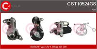 BOSCH 1986S00838 - Equipamiento de vehículo: para vehículos sin sistema Start&Stop<br>Número de PR: 7L7<br>Tensión [V]: 12<br>Potencia nominal [kW]: 1,4<br>Cantidad de agujeros de fijación: 2<br>Sentido de giro: Sentido de giro a la derecha (horario)<br>Posición básica piñón [mm]: 23,3<br>