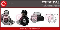 BOSCH 1986S00810 - Clase de caja de cambios: Transmisión automática<br>Tensión [V]: 12<br>Potencia nominal [kW]: 2<br>Cantidad de agujeros de fijación: 3<br>Cant. taladros roscados: 0<br>Número de dientes: 9<br>Pinza: 30,50<br>Diámetro de brida [mm]: 76,2<br>Sentido de giro: Sentido de giro a la izquierda (antihorario)<br>Posición básica piñón [mm]: 32,5<br>Modelo motor arranque: autoexpelente<br>Diámetro de orificio [mm]: 12,5<br>Diámetro de orificio 2 [mm]: 12,5<br>Taladro Ø 3 [mm]: 12<br>Longitud [mm]: 235<br>Posición/Grado: links<br>Ángulo de sujeción [grados]: 40<br>Medida ángulo brazo trinagular [grados]: 40<br>