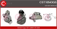 BOSCH 1986S00884 - Motor de arranque