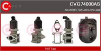 Alfa e-Parts AF08590 - Tipo de servicio: electrónico<br>Tipo de válvula: Válvula de recirculación de aire<br>Artículo complementario/Información complementaria: con juntas<br>Número de conexiones: 2<br>peso [g]: 1015<br>