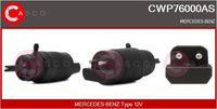 Alfa e-Parts AF07027 - Tipo de servicio: eléctrico<br>Lado de montaje: delante<br>Peso [kg]: 0,086<br>Tensión [V]: 12<br>Número de enchufes de contacto: 2<br>Modelo de conector: Conector redondo<br>Tipo de bomba: Monobomba<br>