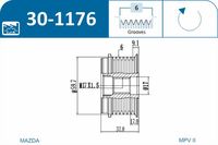 HC-Cargo 234867 - Polea, alternador