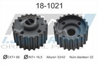 IJS GROUP 181021 - Número de dientes: 22<br>Ancho [mm]: 33,8<br>Peso [kg]: 0,417<br>Distribución del motor: Ruedas dentadas rectas<br>peso [g]: 417<br>