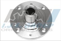 IJS GROUP 101061 - Lado de montaje: Eje delantero, izquierda<br>Lado de montaje: Eje delantero, derecha<br>Versión: Two<br>Medida de rosca: M12X1,5<br>para OE N°: 357 407 615 A<br>Diámetro exterior [mm]: 121<br>Llanta, nº de taladros: 4<br>Número de dientes: 22<br>