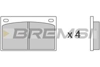 BREMSI BP2035 - Sistema de frenos: ATE<br>Lado de montaje: Eje delantero<br>Lado de montaje: Eje trasero<br>Altura [mm]: 56,5<br>Longitud [mm]: 61,7<br>Espesor [mm]: 15<br>Número de WVA: 20034<br>Número de WVA: 20173<br>Número de WVA: 20357<br>Número de WVA: 20993<br>