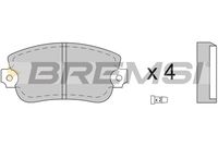 BREMSI BP2073 - Lado de montaje: Eje trasero<br>Ancho 1 [mm]: 109<br>Altura 1 [mm]: 47<br>Espesor/grosor 1 [mm]: 12<br>Sistema de frenos: BOSCH/BENDIX<br>Contacto avisador de desgaste: preparado para indicador desgaste<br>Peso [kg]: 0,8<br>