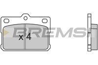 BREMSI BP2198 - Sistema de frenos: SUMITOMO<br>Lado de montaje: Eje delantero<br>Altura [mm]: 47,5<br>Longitud [mm]: 109<br>Espesor [mm]: 15,5<br>Número de WVA: 20724<br>