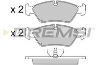 BREMSI BP2231 - Sistema de frenos: ATE<br>Lado de montaje: Eje delantero<br>Lado de montaje: Eje trasero<br>Altura [mm]: 56,5<br>Longitud [mm]: 61,7<br>Espesor [mm]: 15<br>Número de WVA: 20034<br>Número de WVA: 20173<br>Número de WVA: 20357<br>Número de WVA: 20993<br>