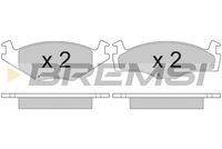 BREMSI BP2261 - Lado de montaje: Eje delantero<br>Ancho [mm]: 138<br>Espesor [mm]: 17<br>Altura [mm]: 51<br>Contacto avisador de desgaste: excl. contacto de avisador de desgaste<br>Artículo complementario/Información complementaria: con accesorios<br>Sistema de frenos: Kelsey Hayes<br>Número de WVA: 20889<br>