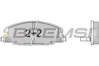 BREMSI BP2367 - Lado de montaje: Eje delantero<br>Ancho [mm]: 127<br>Espesor [mm]: 17<br>Altura [mm]: 49<br>Contacto avisador de desgaste: con avisador acústico de desgaste<br>Artículo complementario/Información complementaria: sin accesorios<br>Sistema de frenos: Akebono<br>Número de indicadores de desgaste [por eje]: 2<br>Número de WVA: 21543<br>Número de WVA: 21544<br>