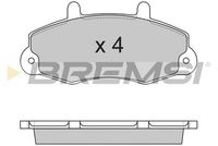 BREMSI BP2525 - Lado de montaje: Eje delantero<br>Tamaño freno: 15"<br>Ancho [mm]: 139<br>Espesor [mm]: 19<br>Altura [mm]: 72<br>Contacto avisador de desgaste: excl. contacto de avisador de desgaste<br>Artículo complementario/Información complementaria: sin accesorios<br>Sistema de frenos: Bendix<br>Número de WVA: 21469<br>