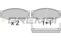 BREMSI BP2301 - Juego de pastillas de freno