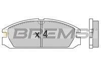 BREMSI BP2503 - Juego de pastillas de freno