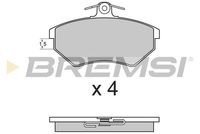 BREMSI BP2642 - Sistema de frenos: LUCAS GIRLING<br>Lado de montaje: Eje delantero<br>Altura [mm]: 69,5<br>Longitud [mm]: 118,9<br>Espesor [mm]: 16,3<br>Número de WVA: 20778<br>