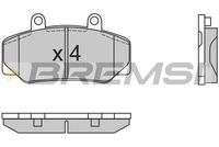 BREMSI BP2386 - Juego de pastillas de freno