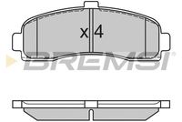 BREMSI BP2563 - Juego de pastillas de freno