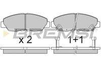 BREMSI BP2482 - Juego de pastillas de freno