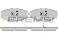 BREMSI BP2698 - Juego de pastillas de freno