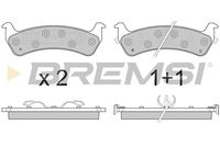 BREMSI BP2747 - Juego de pastillas de freno