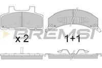 BREMSI BP2785 - Juego de pastillas de freno