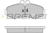 BREMSI BP2821 - Juego de pastillas de freno
