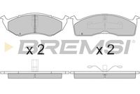 BREMSI BP2841 - Juego de pastillas de freno