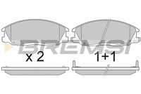 BREMSI BP2909 - Lado de montaje: Eje trasero<br>año construcción desde: 09/2009<br>Ancho [mm]: 117<br>Espesor [mm]: 16<br>Altura [mm]: 48<br>Contacto avisador de desgaste: con avisador acústico de desgaste<br>Artículo complementario/Información complementaria: con accesorios<br>Sistema de frenos: Mando<br>Número de indicadores de desgaste [por eje]: 2<br>Número de WVA: 25520<br>Número de WVA: 25521<br>Número de WVA: 25522<br>