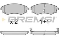 BREMSI BP2941 - Sistema de frenos: AKEBONO<br>Lado de montaje: Eje delantero<br>Altura [mm]: 54<br>Longitud [mm]: 137,1<br>Espesor [mm]: 17<br>Número de WVA: 21725<br>Número de WVA: 21726<br>Número de WVA: 21727<br>